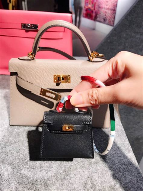 hermes mini kelly bag charm